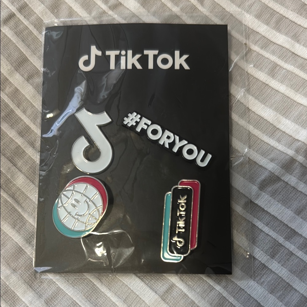 TikTok Enamel Pin Collection
